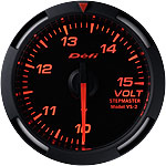 Defi Red Racer 52mm Volt Gauge - Click Image to Close